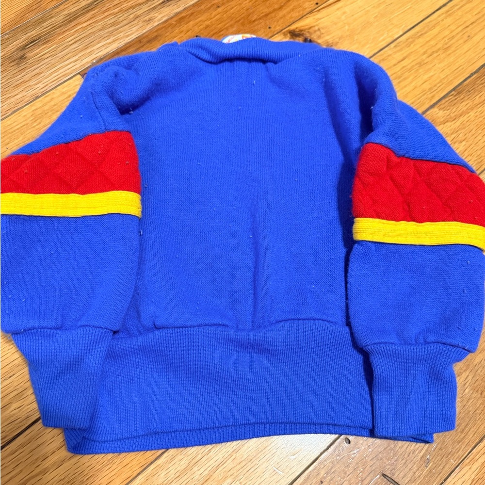 VINTAGE - CHAMP Activewear Blue Dinosaur Kids Shirt - Picture 3 of 4